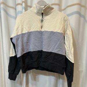 Striped Half-Zip